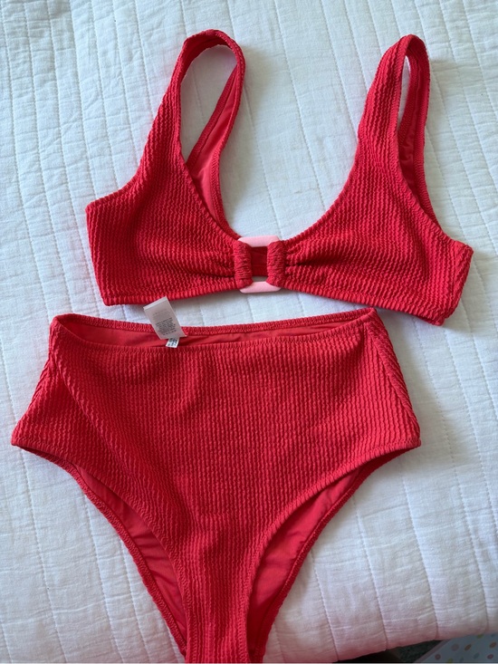 aerie Other - Coral Aerie high waisted bikini